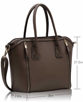 Nude trendy kabelka LS00146