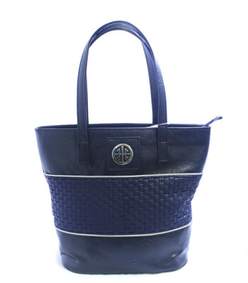 Tmavo modrá kabelka cez rameno DAMA 1552