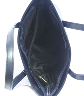 Tmavo modrá kabelka cez rameno DAMA 1552