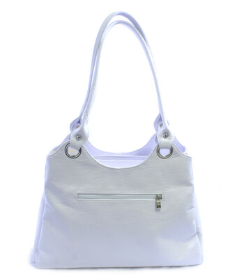 Biela kabelka cez rameno SEKA 1009