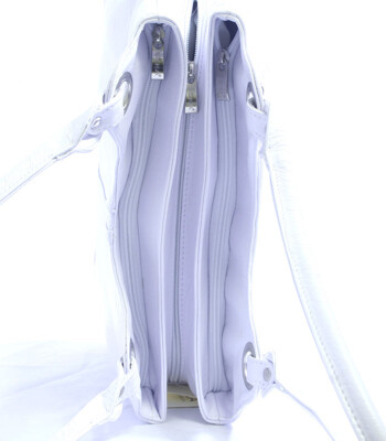 Biela kabelka cez rameno SEKA 1009