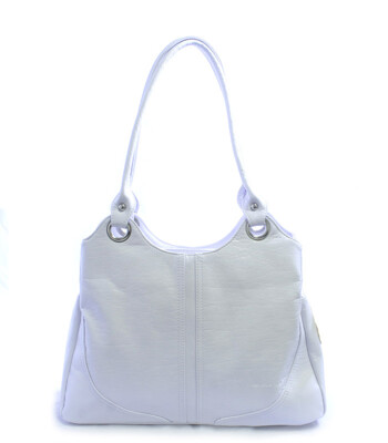 Biela kabelka cez rameno SEKA 1009