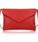 Červená listová kabelka LS Fashion LSE00220