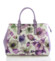 Fialová kvetovaná kabelka Delami D597