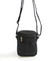 Čierna luxusná kožená taška IG714