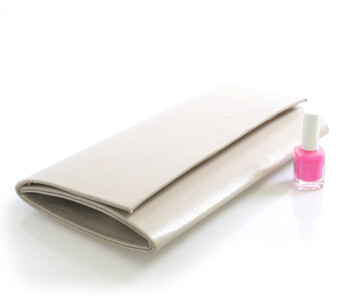 Luxusná béžová listová kabelka Royal Style Madison