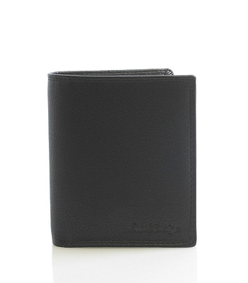 Čierna kožená peňaženka SendiDesign P16-6