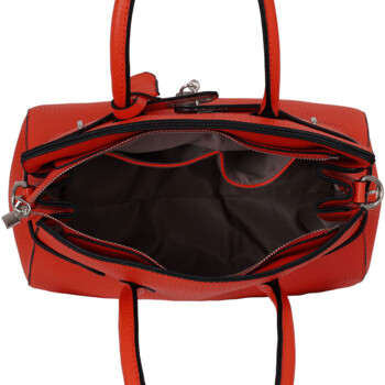 Oranžová kabelka L&S fashion LS00140