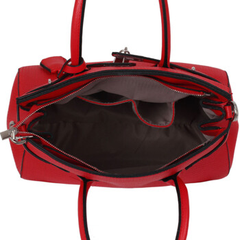 Červená kabelka L&S fashion LS00140