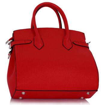 Červená kabelka L&S fashion LS00140