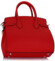 Červená kabelka L&S fashion LS00140