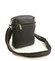 Tmavo-hnedá luxusná kožená taška IG714