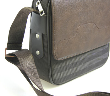 Hnedá taška na doklady cez rameno Delami 0203-2