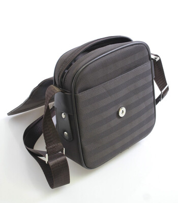 Hnedá taška na doklady cez rameno Delami 0203-2