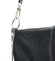 Dámska kabelka čierna kožená crossbody - ItalY 10062
