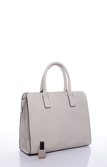 Šedá luxusná kabelka do ruky David Jones Paris