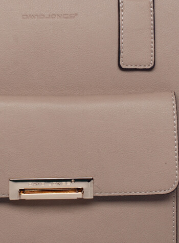 Piesková luxusná kabelka do ruky David Jones Paris