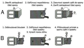 Pánsky kožený opasok jeansový hnedý - PB Sadoc 115