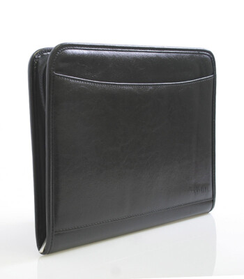 Pánska diplomatka čierna s blokom na dokumenty - Cavaldi 8031