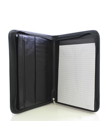 Pánska diplomatka čierna s blokom na dokumenty - Cavaldi 8031