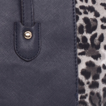Modrá leopardia kabelka David Jones Nicole