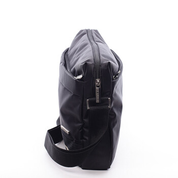 Čierna taška cez rameno Diviley Emil