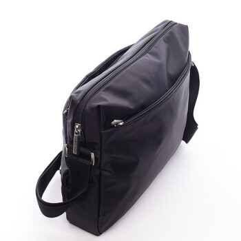 Čierna taška cez rameno Diviley Emil