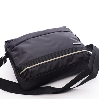 Čierna taška cez rameno Diviley Emil