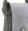 Sivá crossbody kabelka Hexagona Nina s koženými detailmi