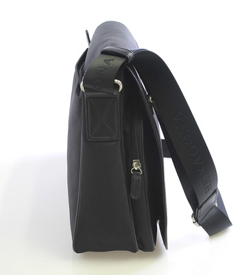 Čierna pánska taška cez rameno Hexagona D72279