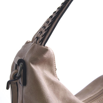 Béžová elegantná športová kabelka cez rameno Silvia Rosa Dorothy