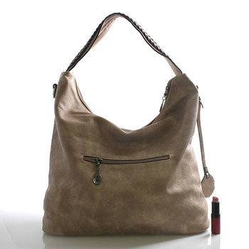 Béžová elegantná športová kabelka cez rameno Silvia Rosa Dorothy