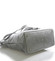 Šedá kožená veľká crossbody kabelka ItalY Isabel