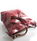 Červená kožená veľká crossbody kabelka ItalY Isabel