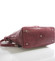 Červená kožená veľká crossbody kabelka ItalY Isabel