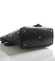 Čierna kožená veľká crossbody kabelka ItalY Isabel