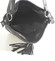 Čierna kožená veľká crossbody kabelka ItalY Isabel