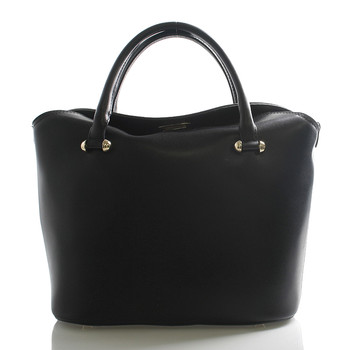 Dámska kabelka čierna kožená - ItalY Daria