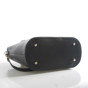 Dámska kabelka čierna kožená - ItalY Daria