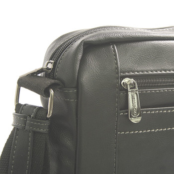 Čierna taška cez rameno na doklady Bellugio Blake