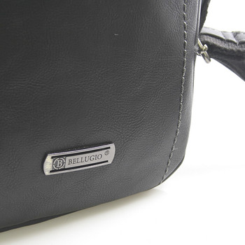 Čierna taška cez rameno na doklady Bellugio Blake