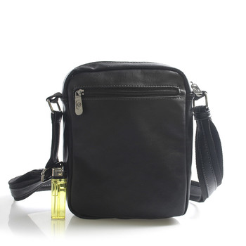 Čierna taška cez rameno na doklady Bellugio Blake