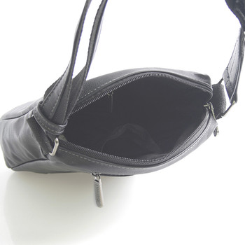 Čierna taška cez rameno na doklady Bellugio Blake