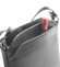 Čierna kožená crossbody kabelka ItalY Heidi