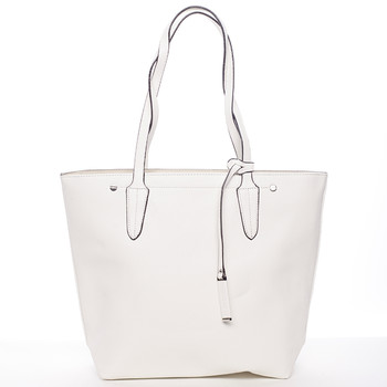 Biela kabelka cez rameno David Jones Nancey