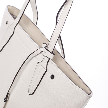 Biela kabelka cez rameno David Jones Nancey