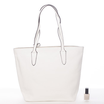 Biela kabelka cez rameno David Jones Nancey