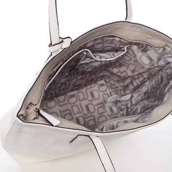 Biela kabelka cez rameno David Jones Nancey