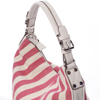 Červená kabelka cez rameno David Jones Adriane