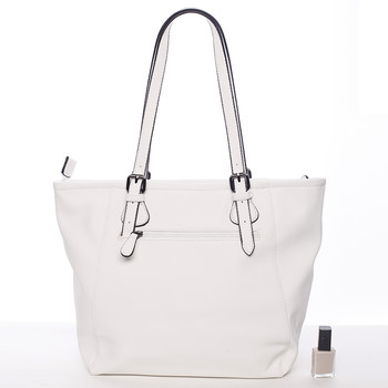 Bílá kabelka přes rameno David Jones Penny